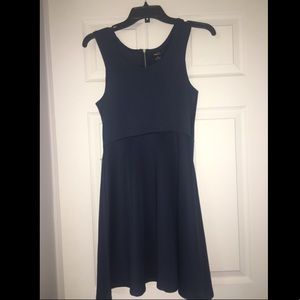 Navy blue dress
